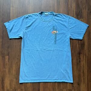 Crazy Shirts Hawaii Humuhumunukunukuapua’a Fish Tee XL Blue